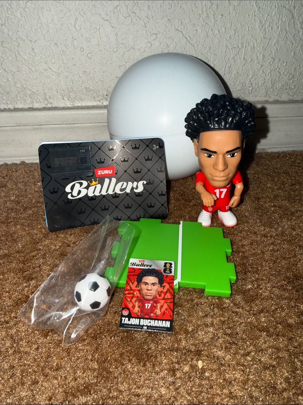 Zuru Ballers Tajon Buchanan Figure - Red Jersey